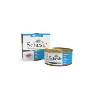 0.15 KG Schesir Adult atún en gelatina lata para perros