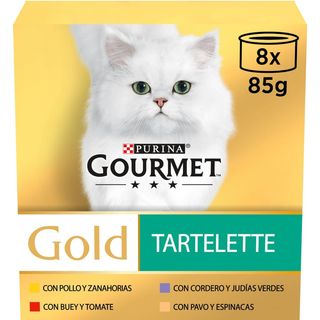 Gourmet Gold Tartalette pack Surtido 8x85g
