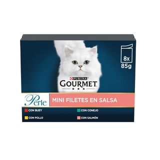 Gourmet Perle Mini Filetes en Salsa 8x85g