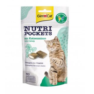 0.06 KG GimCat Bocaditos Nutri Pockets Catnip y Multivitaminas para gatos
