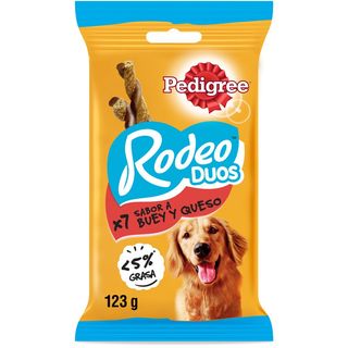 Ped Dog Rodeo Duos Queso/Buey 123Gr