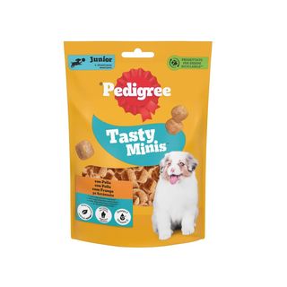 0.125 KG Pedigree Tasty Minis Premios Sabor Pollo para Perros Cachorros