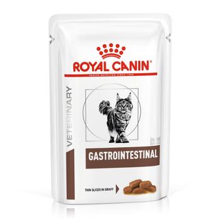 Royal Canin Veterinary Gastrointestinal sobre en salsa para gatos   12x85g