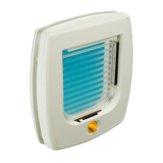 Ferplast Swing Puerta Blanca para perros pequeños Razas Pequeñas