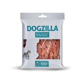 Dogzilla Galletas Puppy Mini Corazones para cachorros 100g