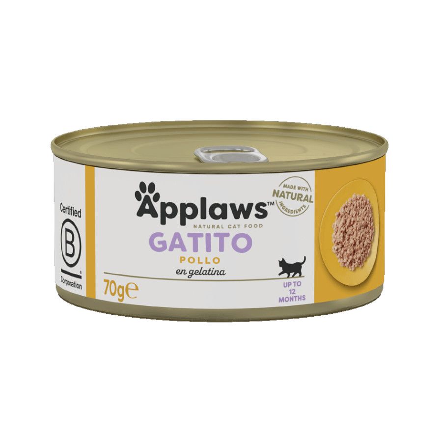 Applaws Humido Gato Júnior Frango