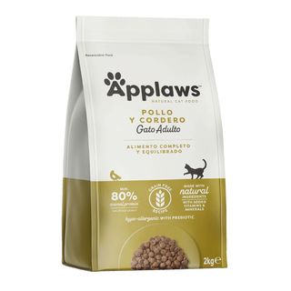 2 KG Applaws Adult Pollo y Cordero pienso para gatos