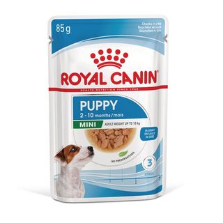 0.085 KG Royal Canin Mini Puppy sobre en salsa