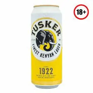 TLB052, TUSKER LAGER BEER CAN 500ML