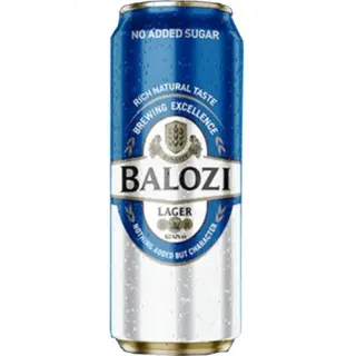 Balozi Lager Can Blue, 500ml