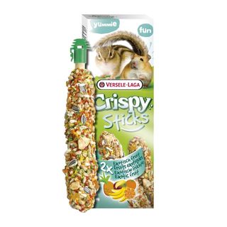 Versele-Laga Crispy Sticks Frutas Exóticas para roedores 2 uds. de 55 g