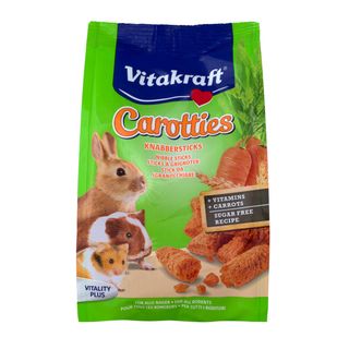0.05 KG Vitakraft Carotties Palitos de Zanahoria para conejos