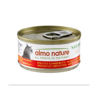 Almo Nature HFC frango e camarão lata para gatos - 70 GR