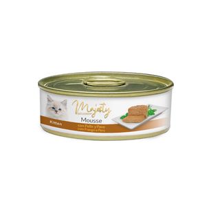 Majesty Kitten Mousse de Frango e Peru lata - 85 GR