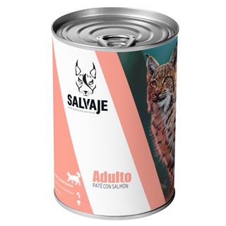Salvaje Adulto Frango em patê lata para gatos - 400GR
