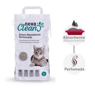7 L Nova Clean Arena perfumada absorbente para gatos