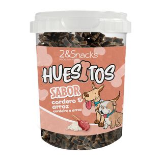 2&Snacks Huesos Duo Cordero y Pollo para perros 300 g