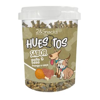 2&Snacks Huesitos Duo Pollo y Caza para perros 300 g