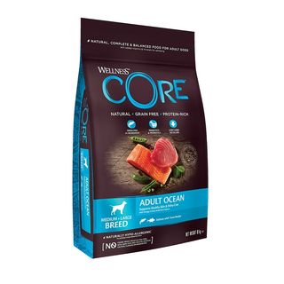 1.8 KG Wellness Core Adult Medium/Large Ocean Salmón y Atún pienso para perros