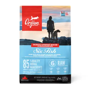Orijen Six Fish Adult ração para cães - 2KG