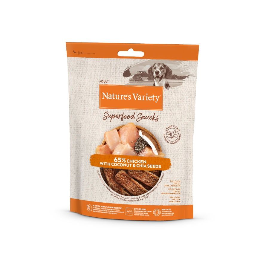 Nature’s Variety Barras frango para cães - 85 GR
