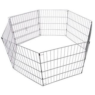 Outech Canil Dobrável Preto para cães - 61 CM