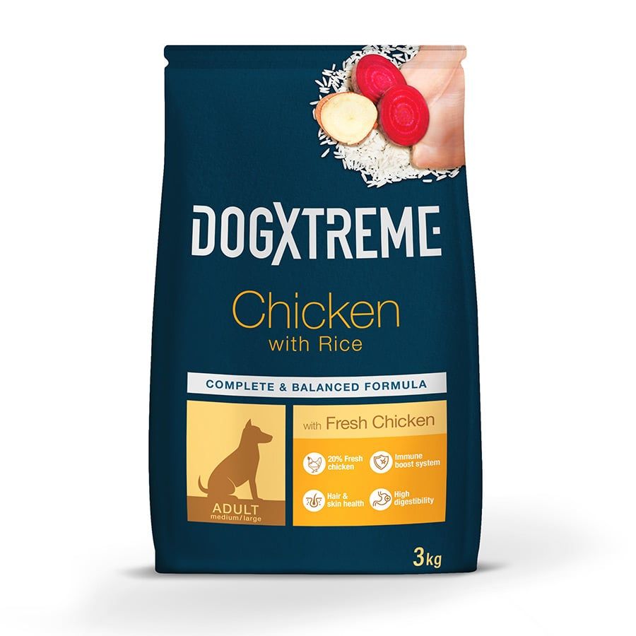 Dogxtreme Adult frango e arroz Ração para cães - 12KG