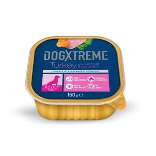 0.15 KG Dogxtreme Adult Mini pavo tarrina para perros