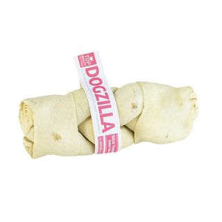 Dogzilla Hueso Trenzado de bacon para perros   15cm