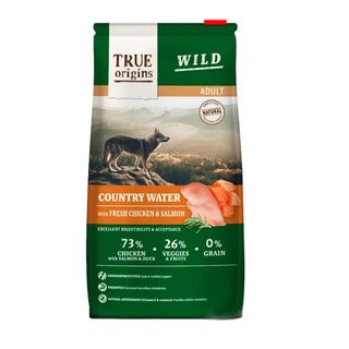 3 KG True Origins Wild Adult Country Water Pollo y Salmón pienso para perros