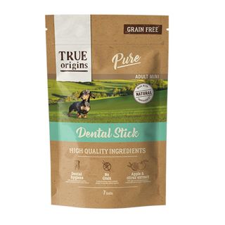 11 KG True Origins Pure Mini Adult Snacks Dentales para perros