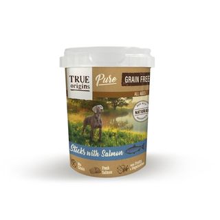 0.3 KG True Origins Pure Salmón Barritas para perros