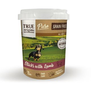 0.3 KG True Origins Pure Barritas Grain Free de Cordero para perros