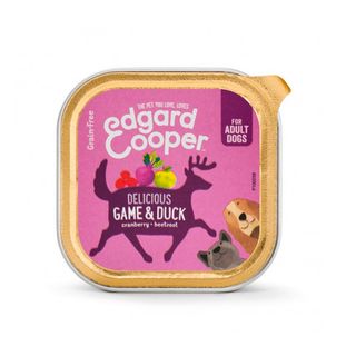 0.15 KG Edgard & Cooper Adult Venado y Pato tarrina para perros
