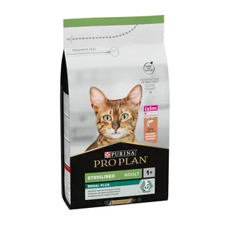 Pro Plan Adult Sterilized Salmão ração para gatos - 1.5KG