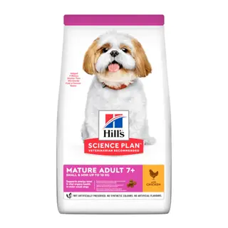 3 KG Hill's Science Plan Mature Adult Small & Mini pollo pienso para perros