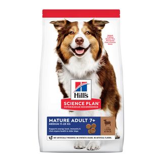 Hill's Science Plan Medium Mature Adult Cordeiro ração para cães - 14KGR