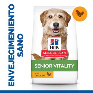 1.5 KG Hill's Science Plan Youthful Vitality Adult +7 Small & Mini Pollo pienso para perros