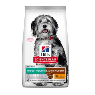 2.5 KG Hill's Science Plan Perfect weight & Active Mobility pollo pienso para perros