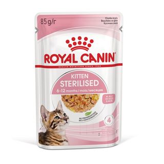 Royal Canin Kitten Sterilised geleia para gatos - 85 GR
