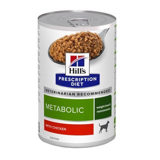 0.37 KG Hill's Prescription Diet Metabolic Pollo lata para perros