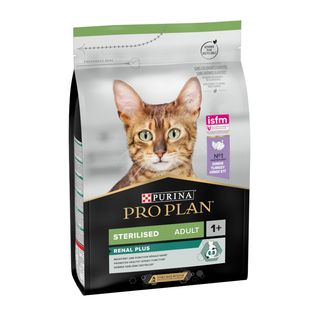 Pro Plan Adult Sterilized Peru ração para gatos - 3KG