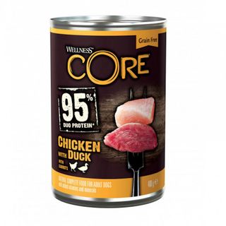 0.4 KG Wellness Core Pollo y Pato lata para perros