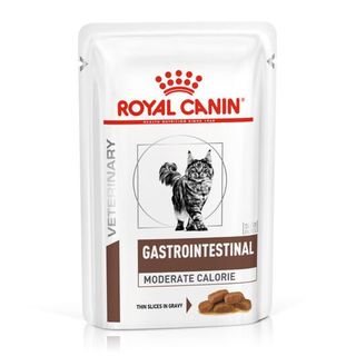 Royal Canin Veterinary Gastrointestinal Moderate Calorie sobre para gatos   12x85g
