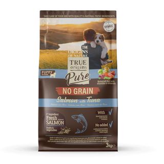 3 KG True Origins Pure Puppy Salmón pienso para cachorros
