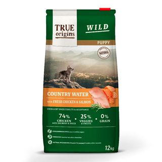 12 KG True Origins Wild Puppy Country Water Pollo y Salmón pienso