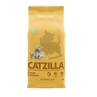 Catzilla Kitten Pollo pienso para gatos   6 kg