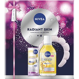 Nivea Radiant Skin серум + мицеларна вода + диадема / 20884521