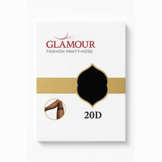 Glamour Fashion 20D Noir  – Collants voile fin, style chic et résistant