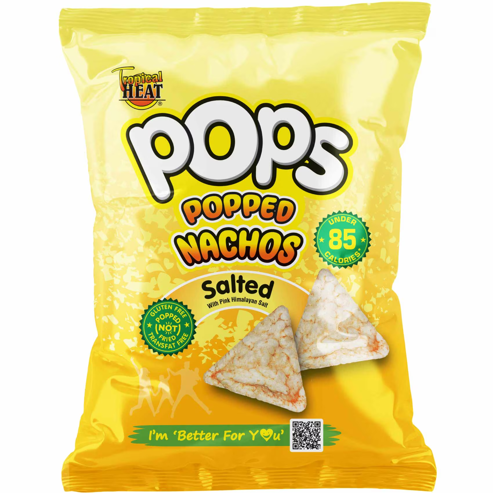 Tropical Heat Pops Salted Nachos 22g